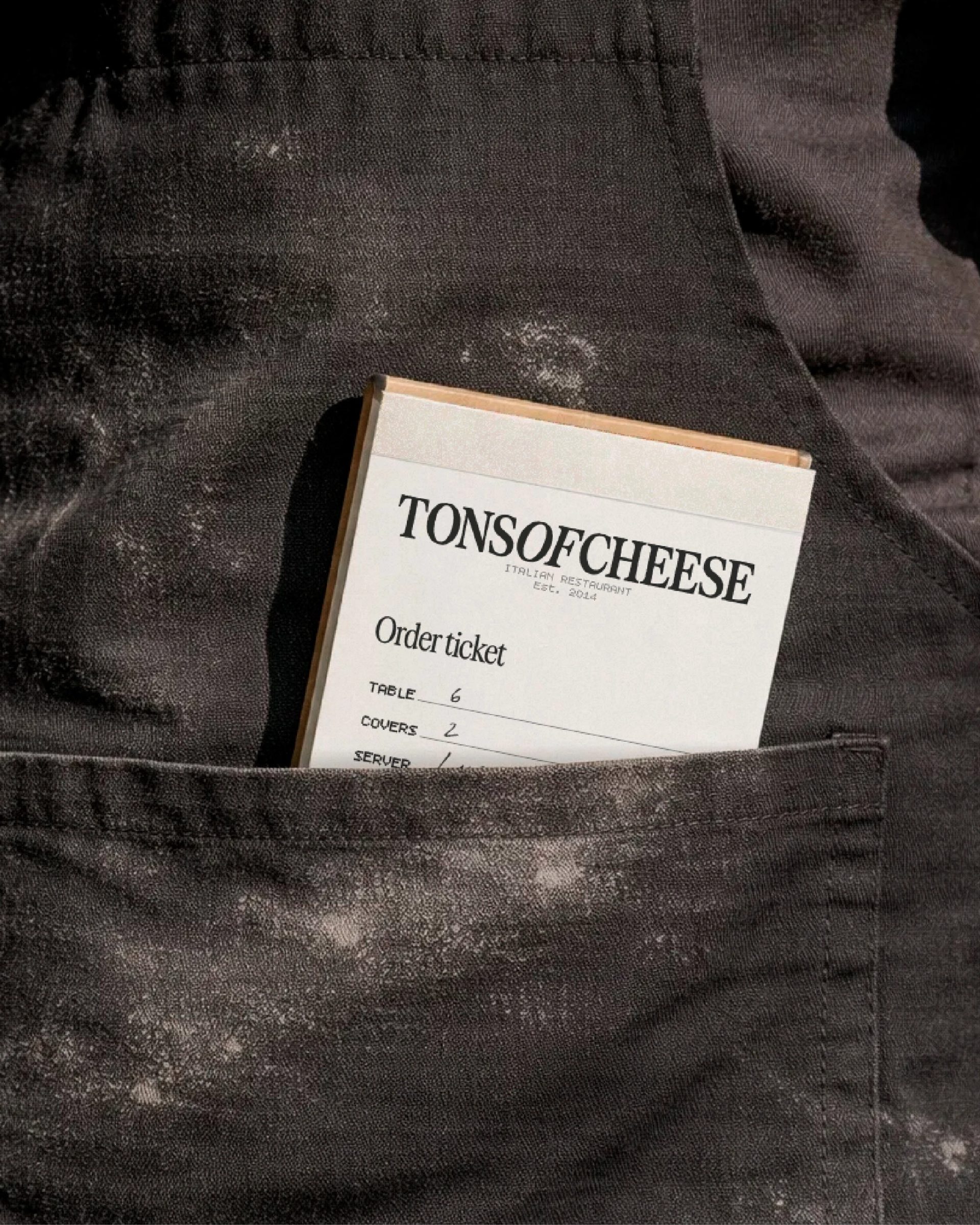 Tons of Cheese - Italian Restaurant — Sara Bautista Studio, image 22