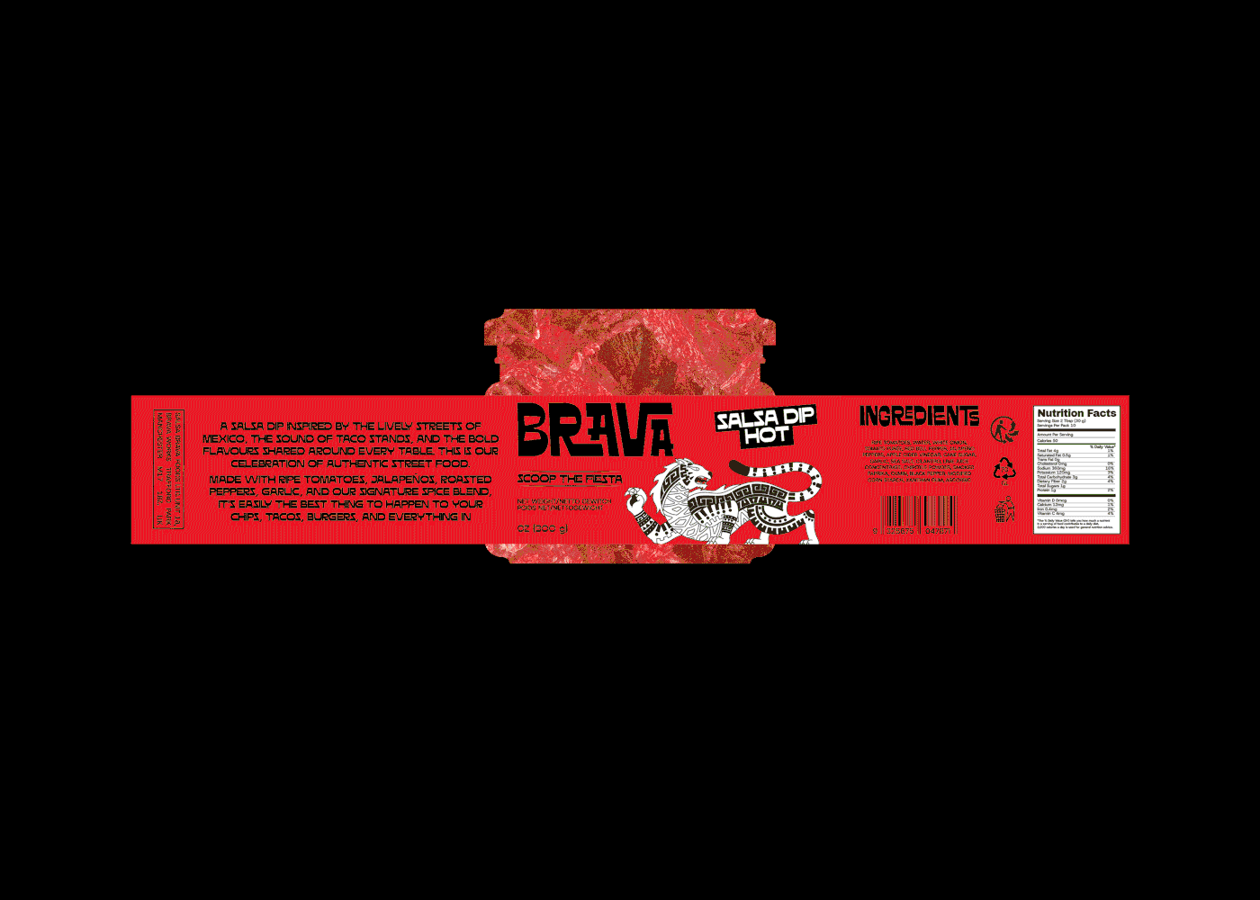 Salsa Brava — Packaging — Elynor Studio, image 3