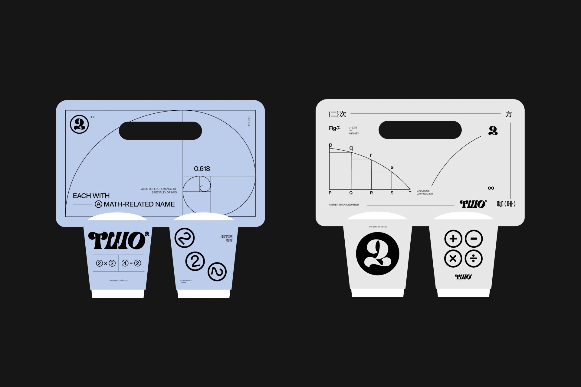 TWO的二次方 | 数学家咖啡品牌视觉设计 — lolo yao, image 15