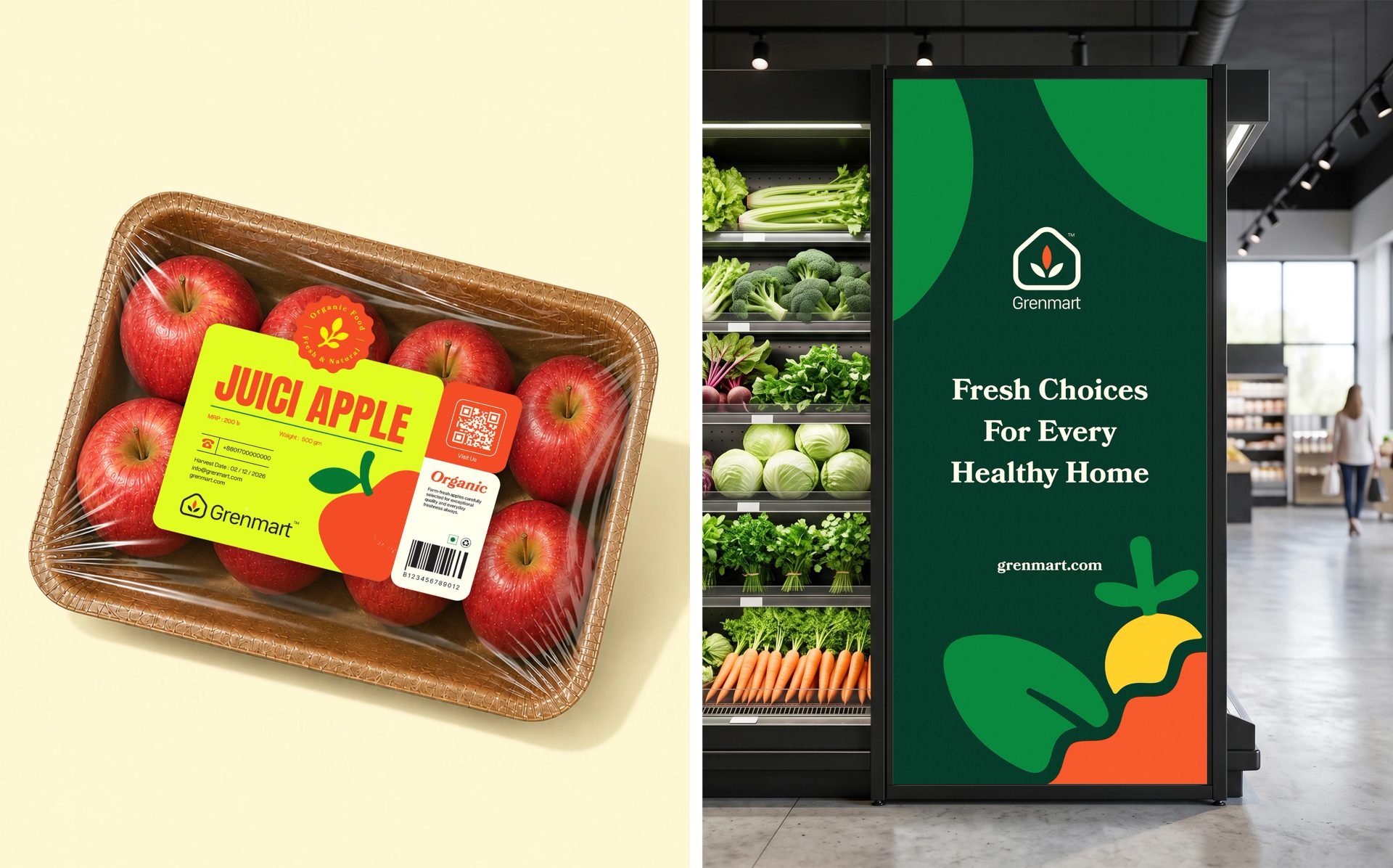 Organic Food & Grocery Brand Identity — Tamim Islam, image 41
