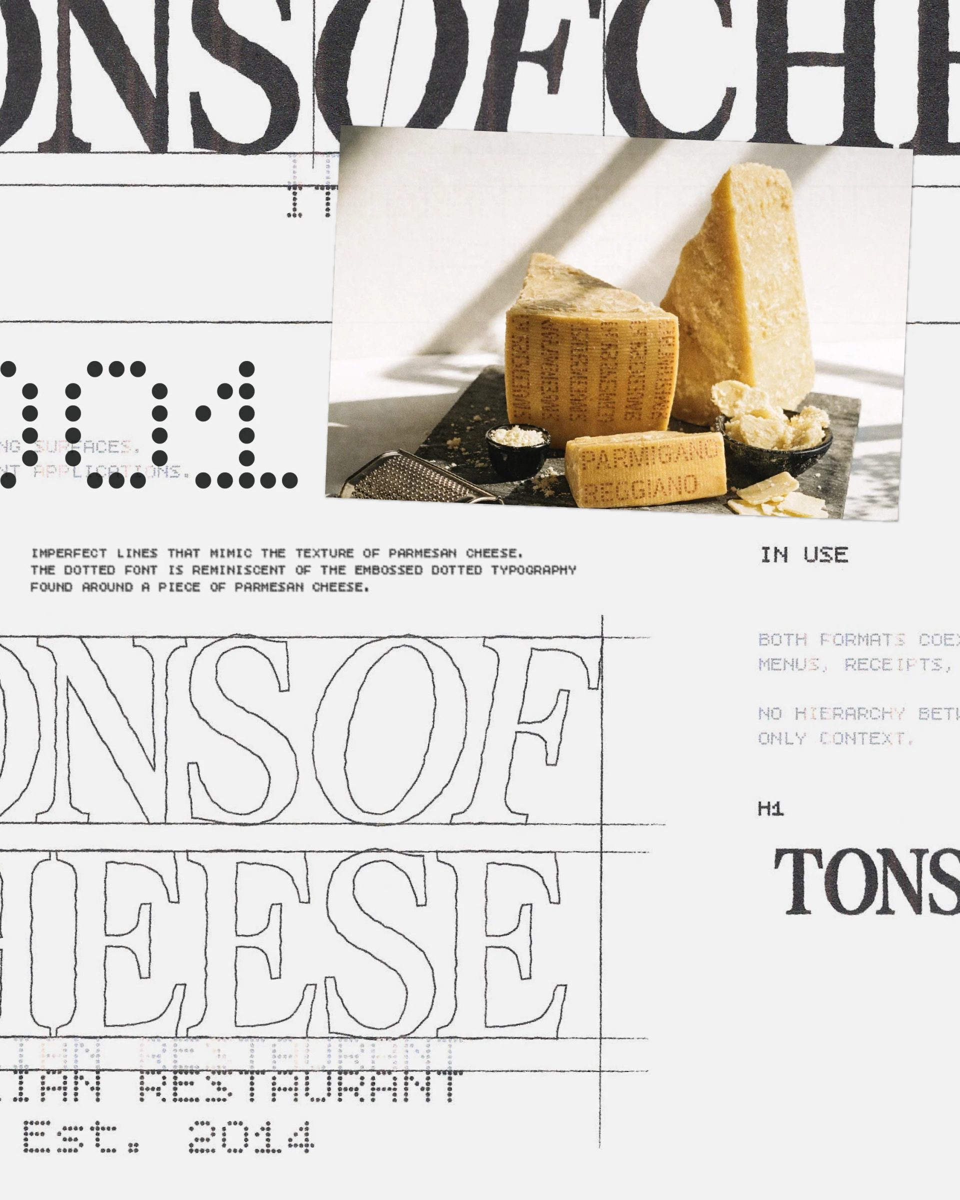 Tons of Cheese - Italian Restaurant — Sara Bautista Studio, image 10