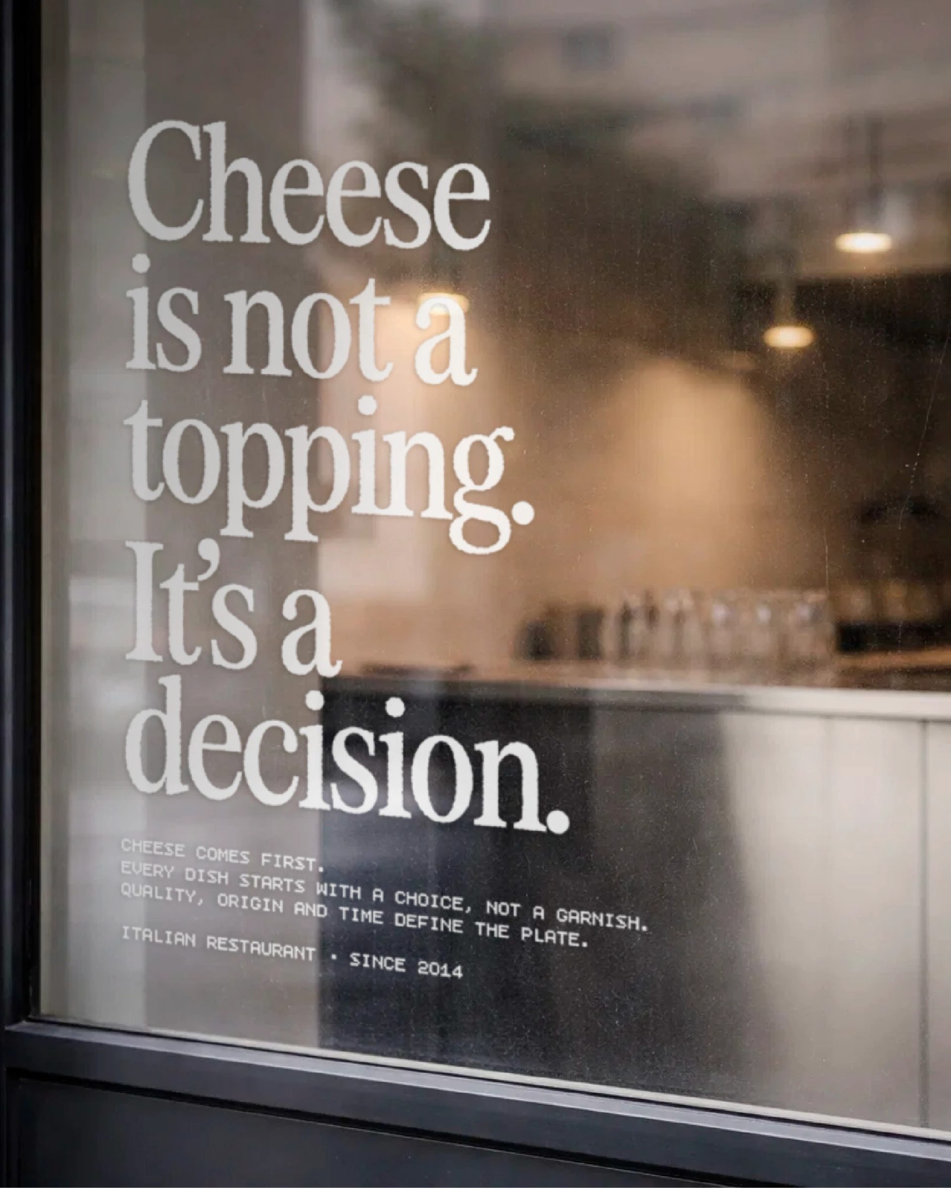 Tons of Cheese - Italian Restaurant — Sara Bautista Studio, image 24