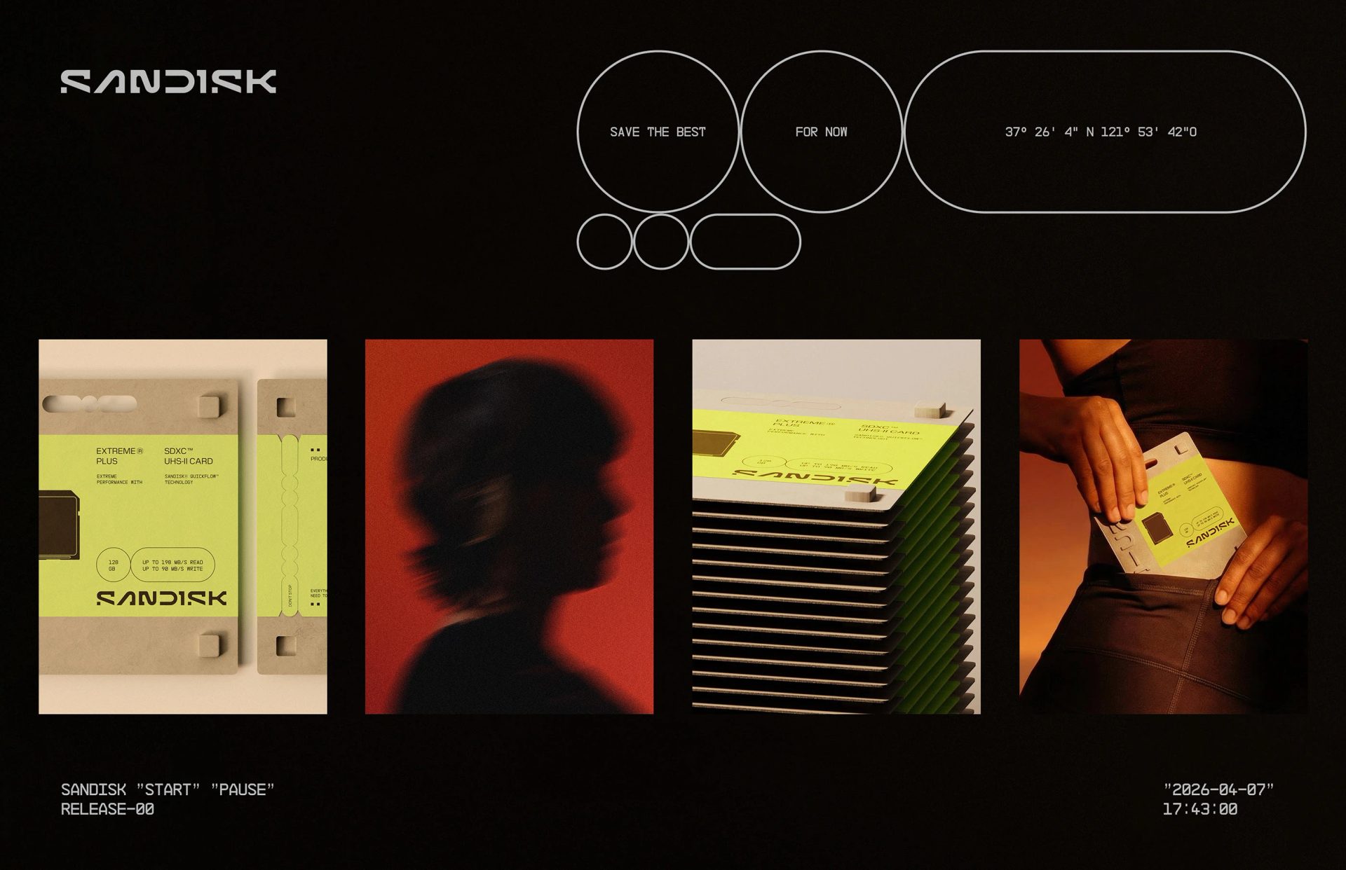 Sandisk - Packaging Design & 3D Renderings — Saxon Campbell, image 8
