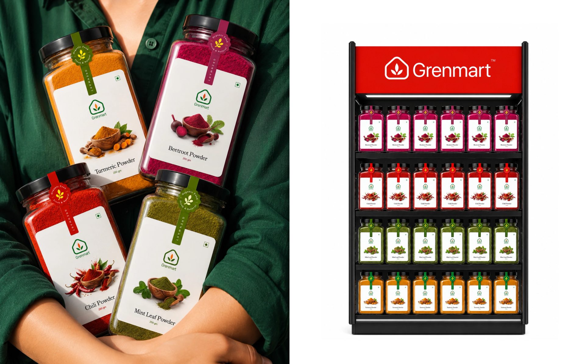 Organic Food & Grocery Brand Identity — Tamim Islam, image 37