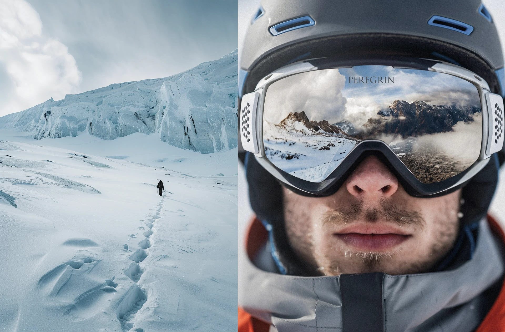 Ski equipment brand identity | PEREGRIN — Olesia Stupiak, image 4