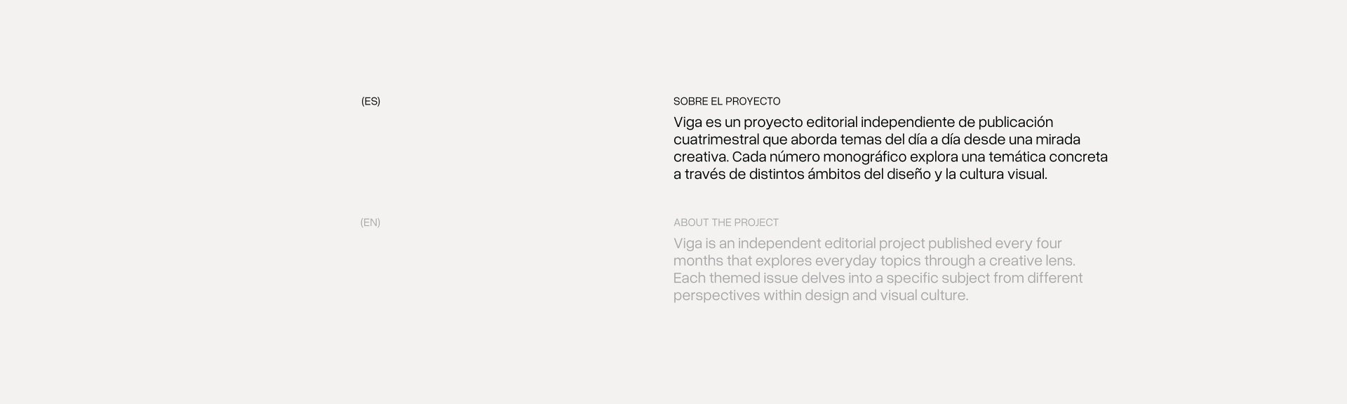 Viga Magazine | Editorial Design — Irene Agulló, image 2
