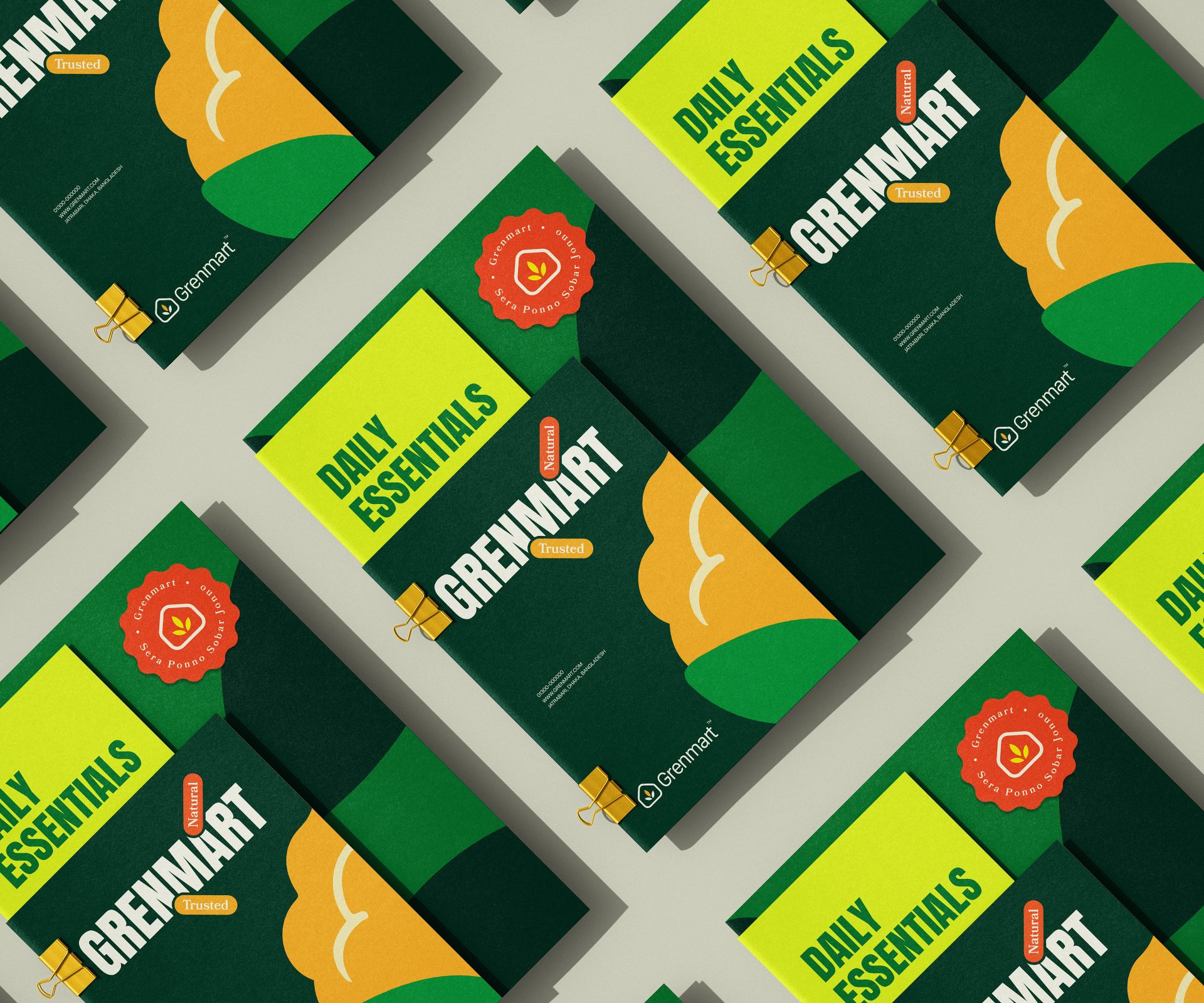 Organic Food & Grocery Brand Identity — Tamim Islam, image 44