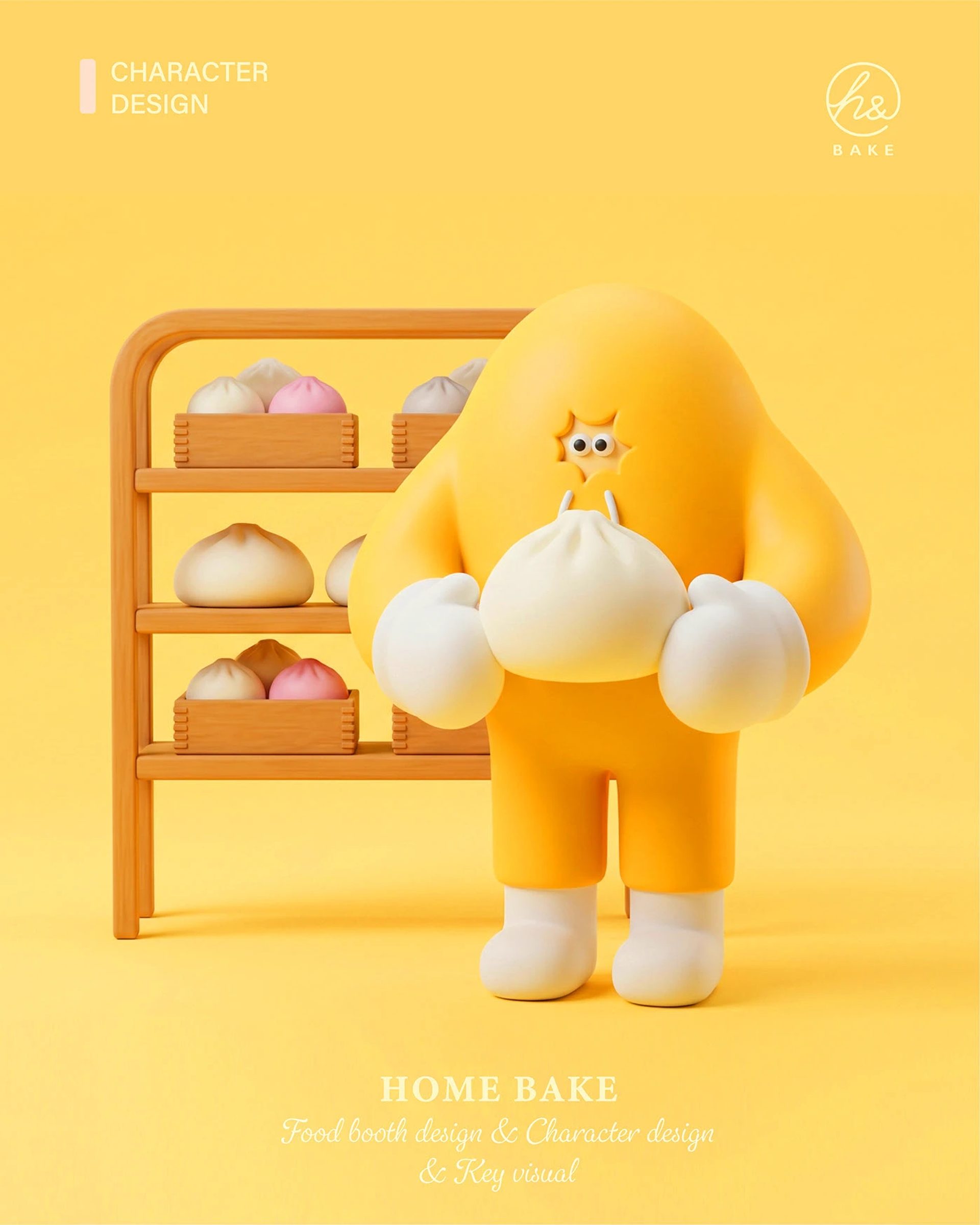 Bake booth & Character design — Little mak, image 7