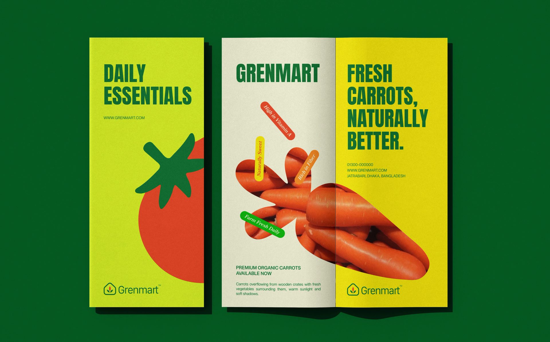 Organic Food & Grocery Brand Identity — Tamim Islam, image 26