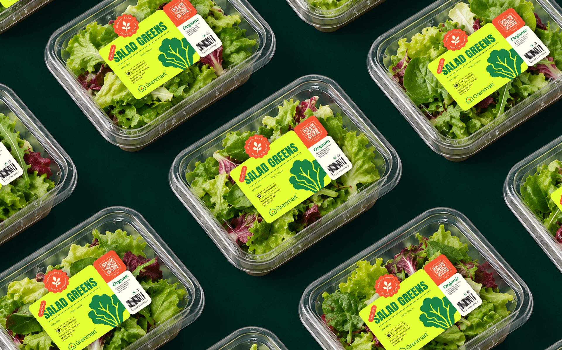 Organic Food & Grocery Brand Identity — Tamim Islam, image 20
