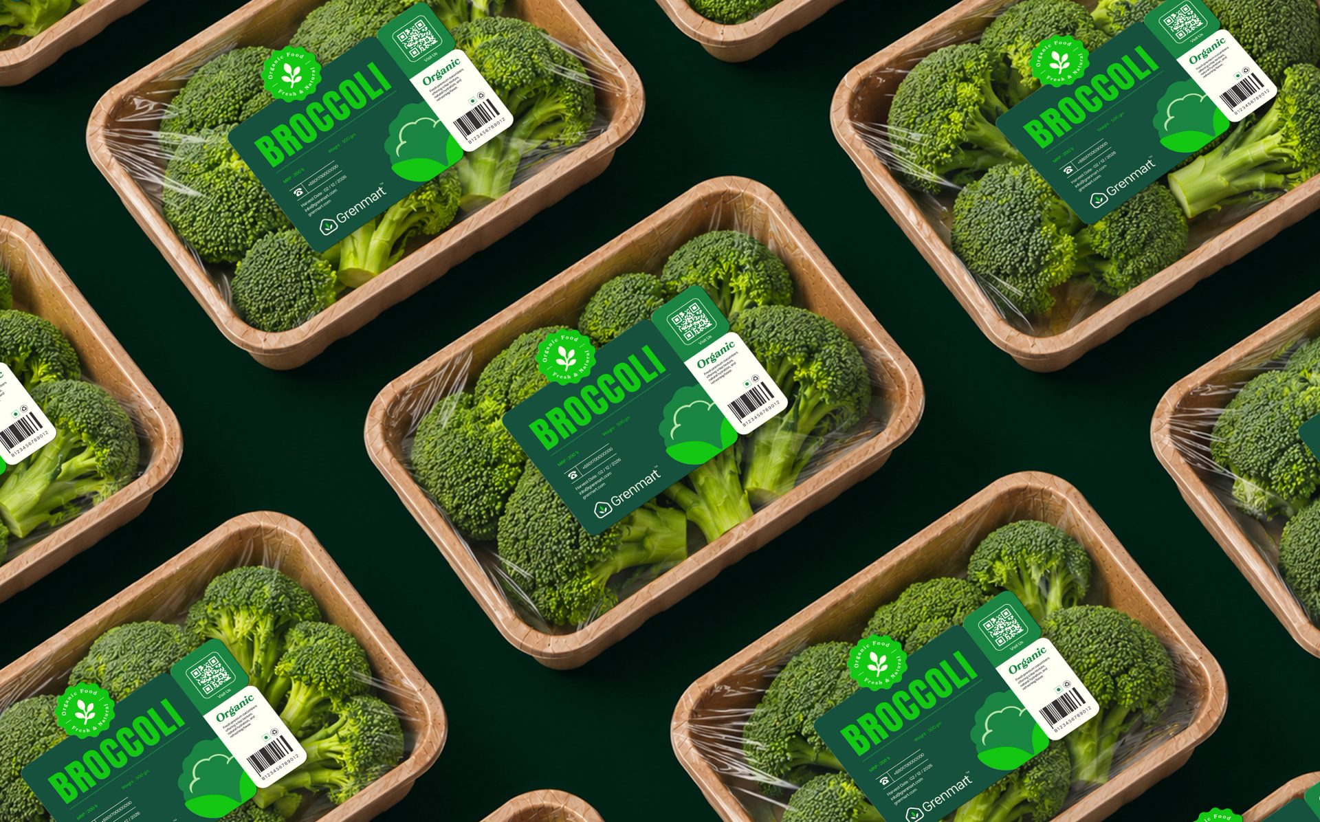 Organic Food & Grocery Brand Identity — Tamim Islam, image 12