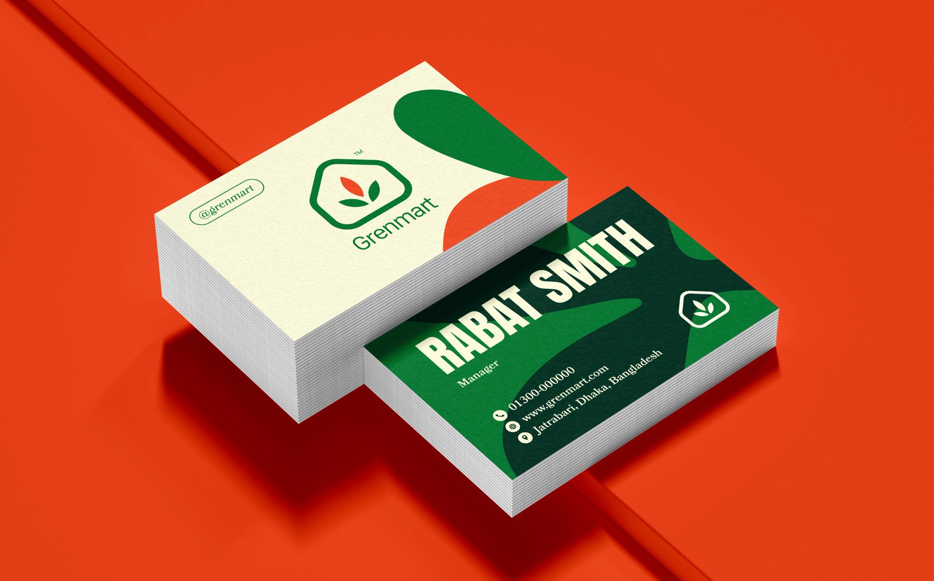 Organic Food & Grocery Brand Identity — Tamim Islam, image 13