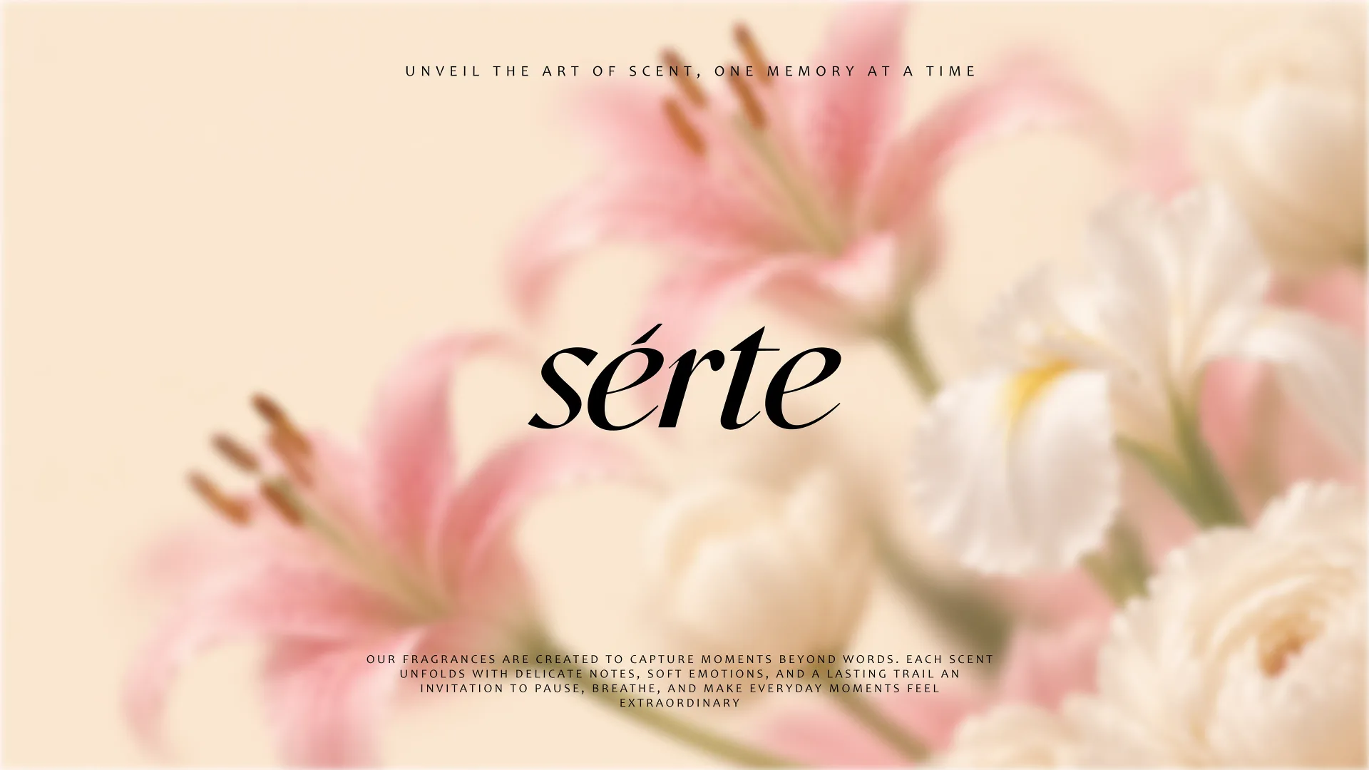 Serte, a perfume brand identity by Soofi Art Studio