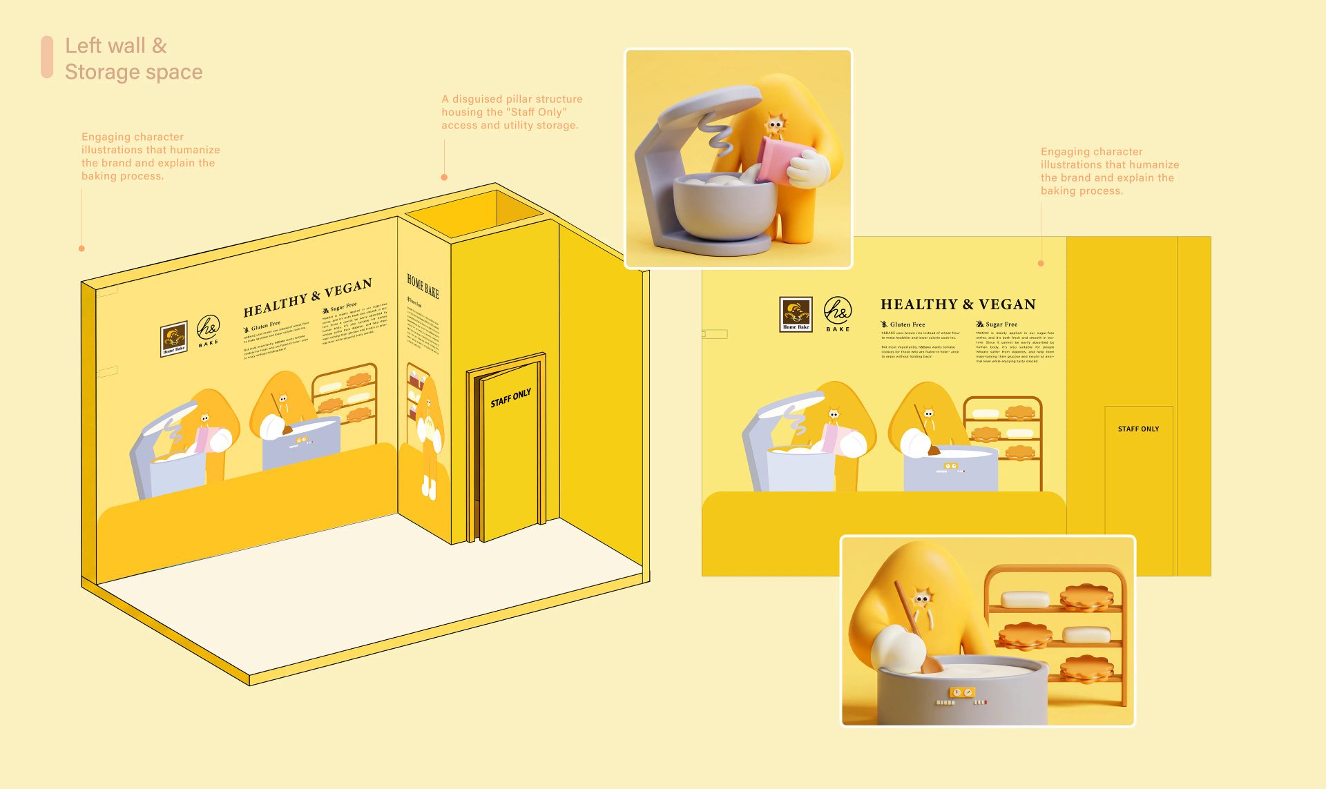 Bake booth & Character design — Little mak, image 4
