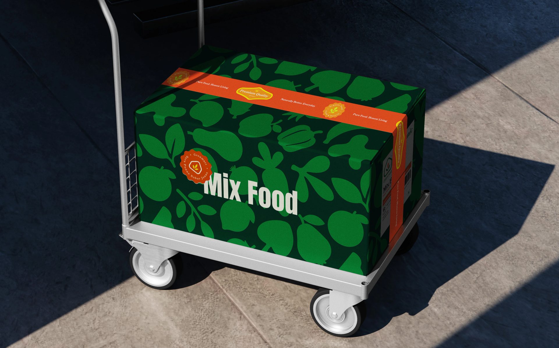 Organic Food & Grocery Brand Identity — Tamim Islam, image 14