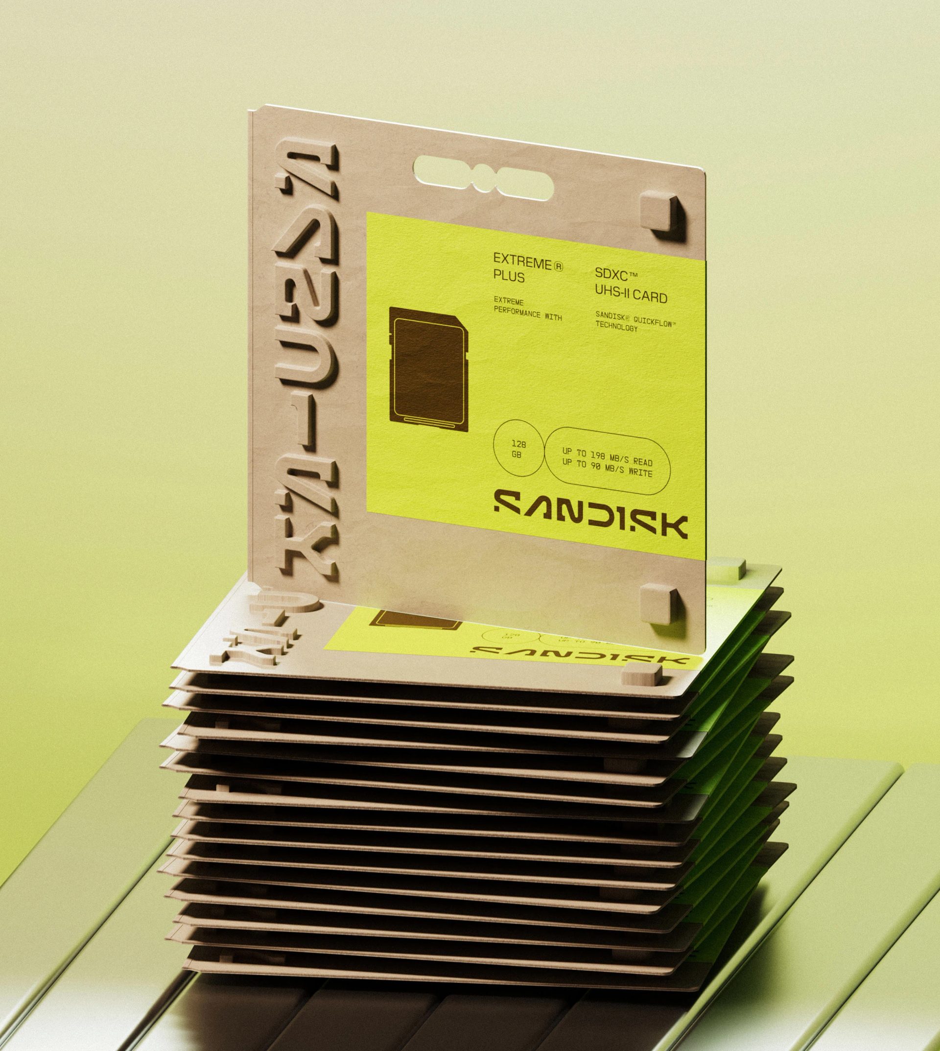 Sandisk - Packaging Design & 3D Renderings — Saxon Campbell, image 5