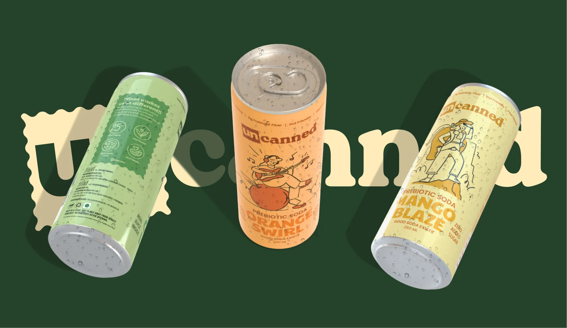 Uncanned Prebiotic Soda | Branding & Packaging — Confetti Design, image 14