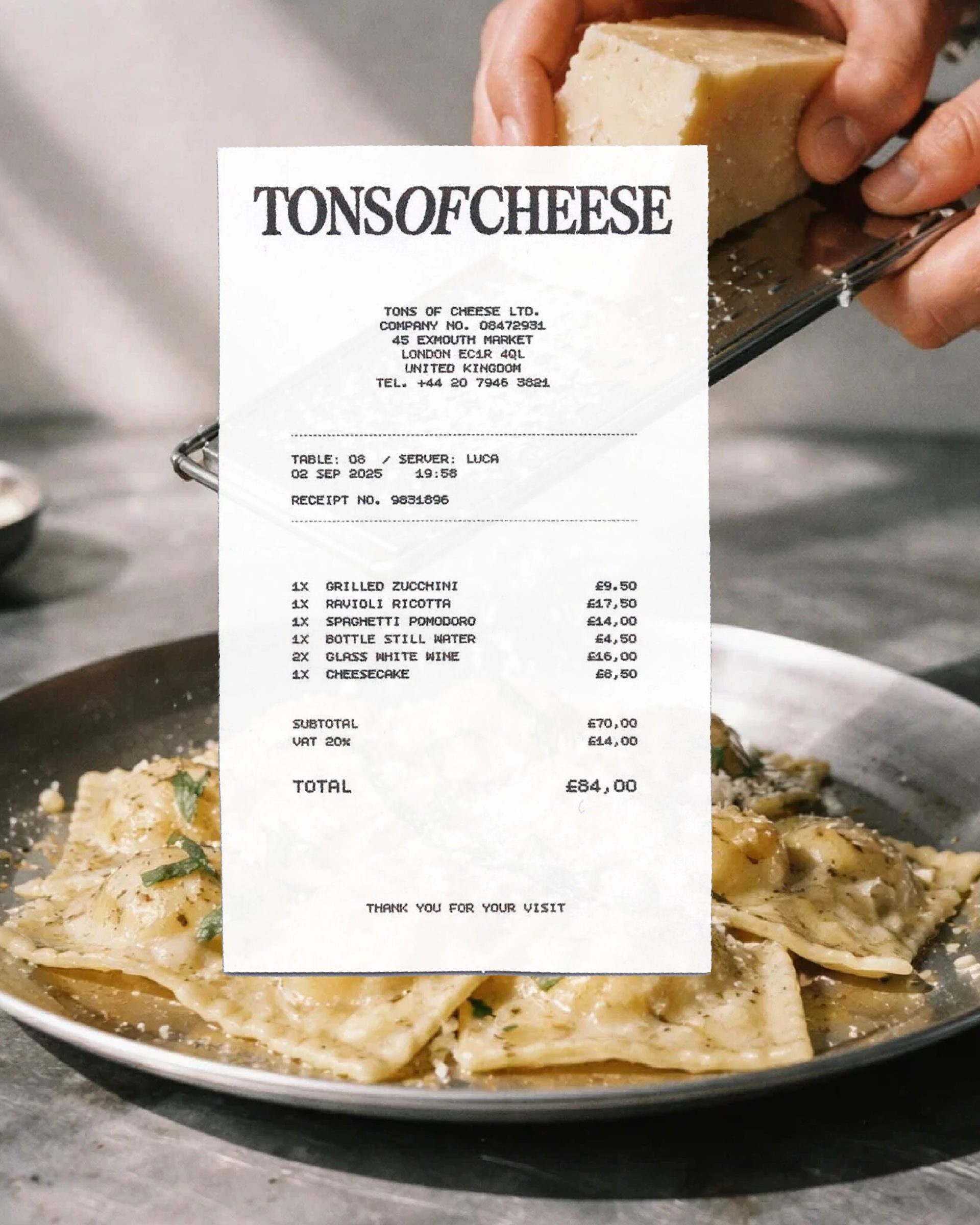 Tons of Cheese - Italian Restaurant — Sara Bautista Studio, image 20