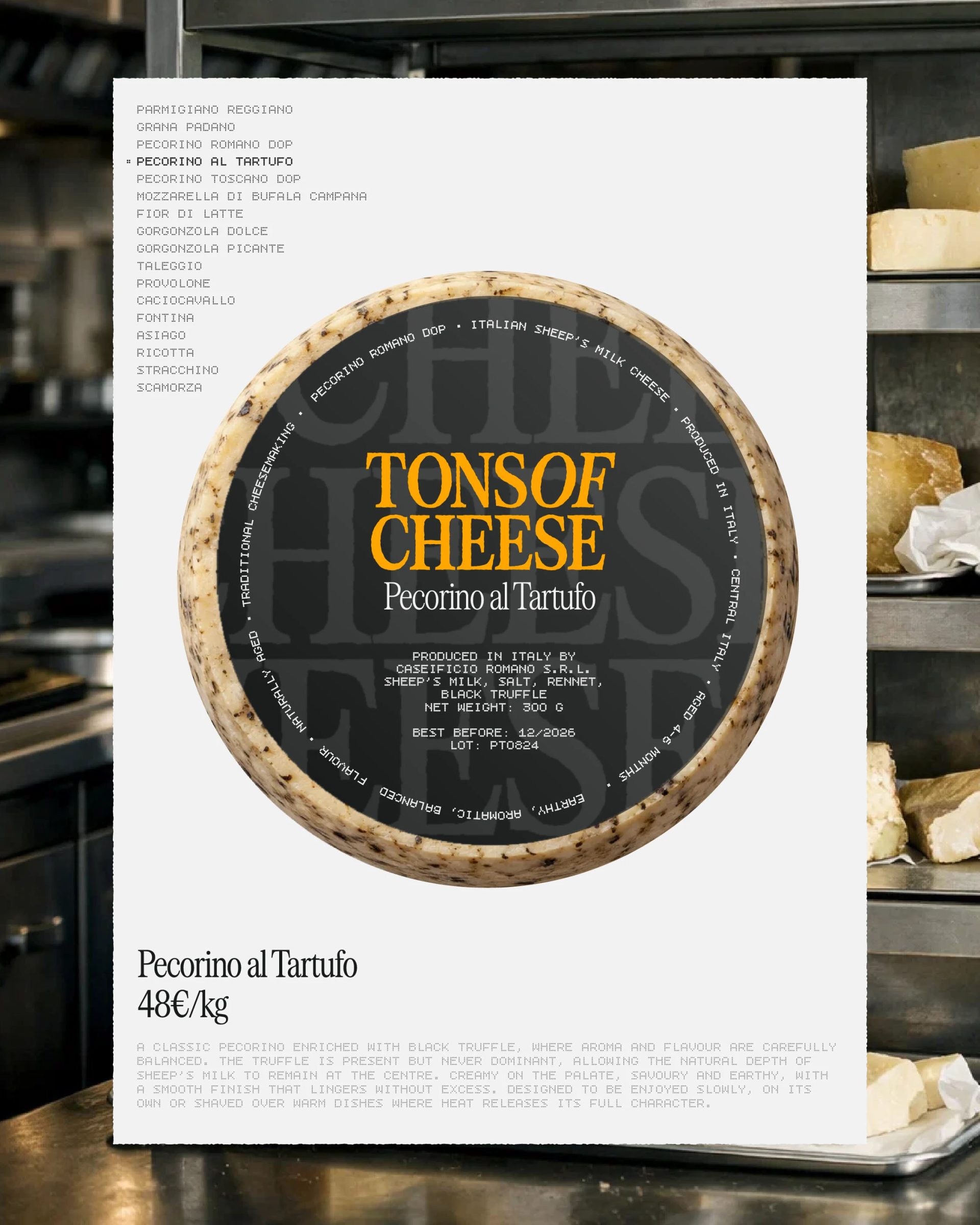 Tons of Cheese - Italian Restaurant — Sara Bautista Studio, image 32