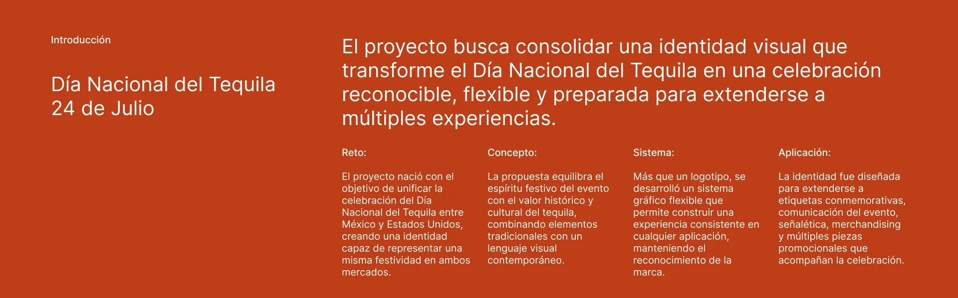 Día Nacional del Tequila — Dorama Studio