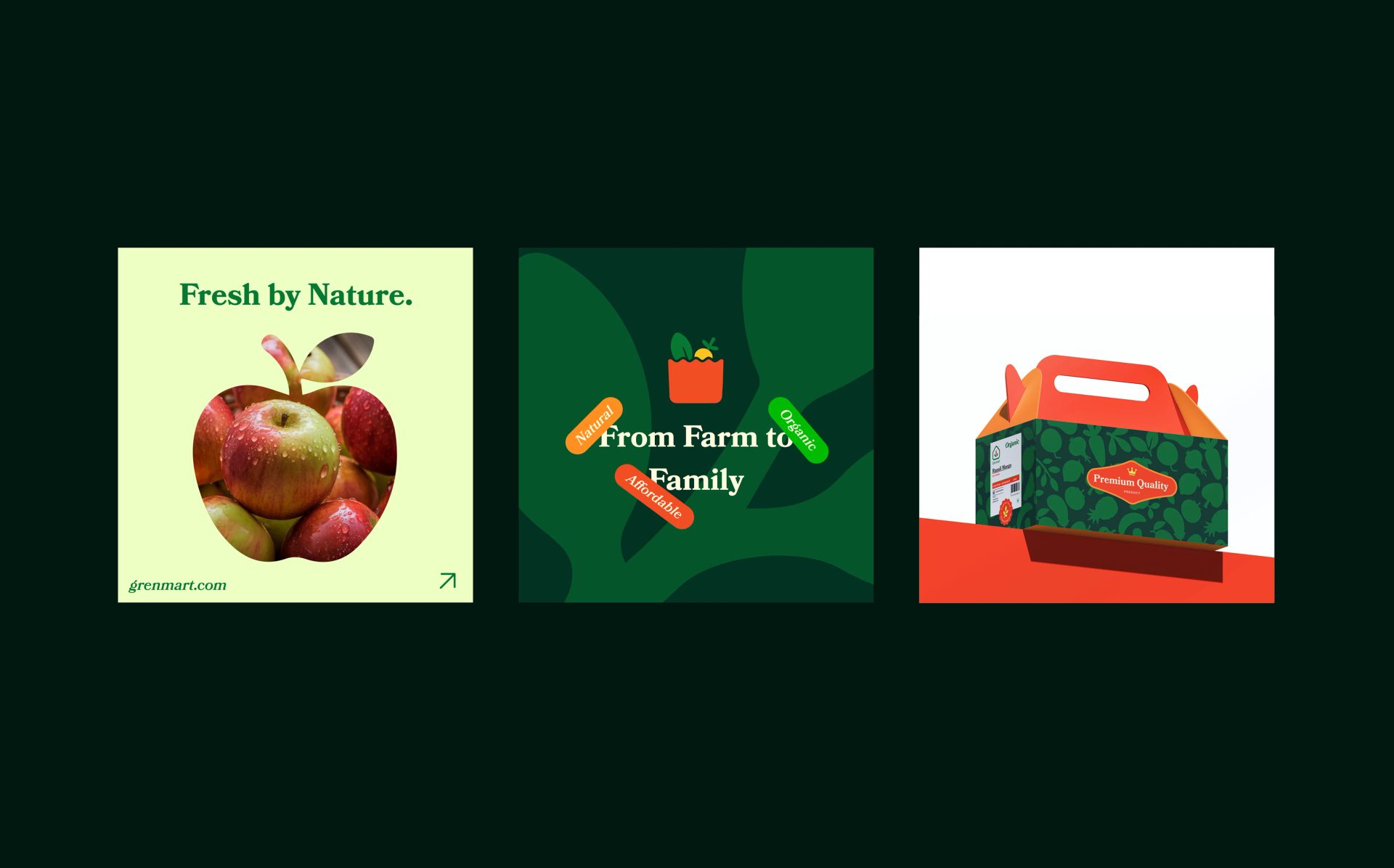 Organic Food & Grocery Brand Identity — Tamim Islam, image 10