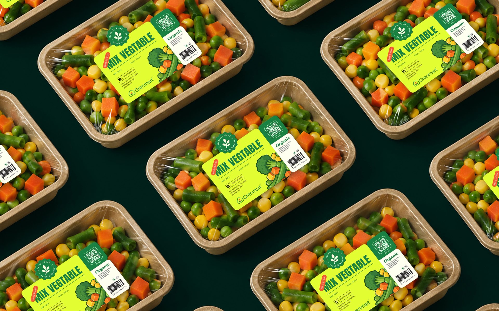 Organic Food & Grocery Brand Identity — Tamim Islam, image 22