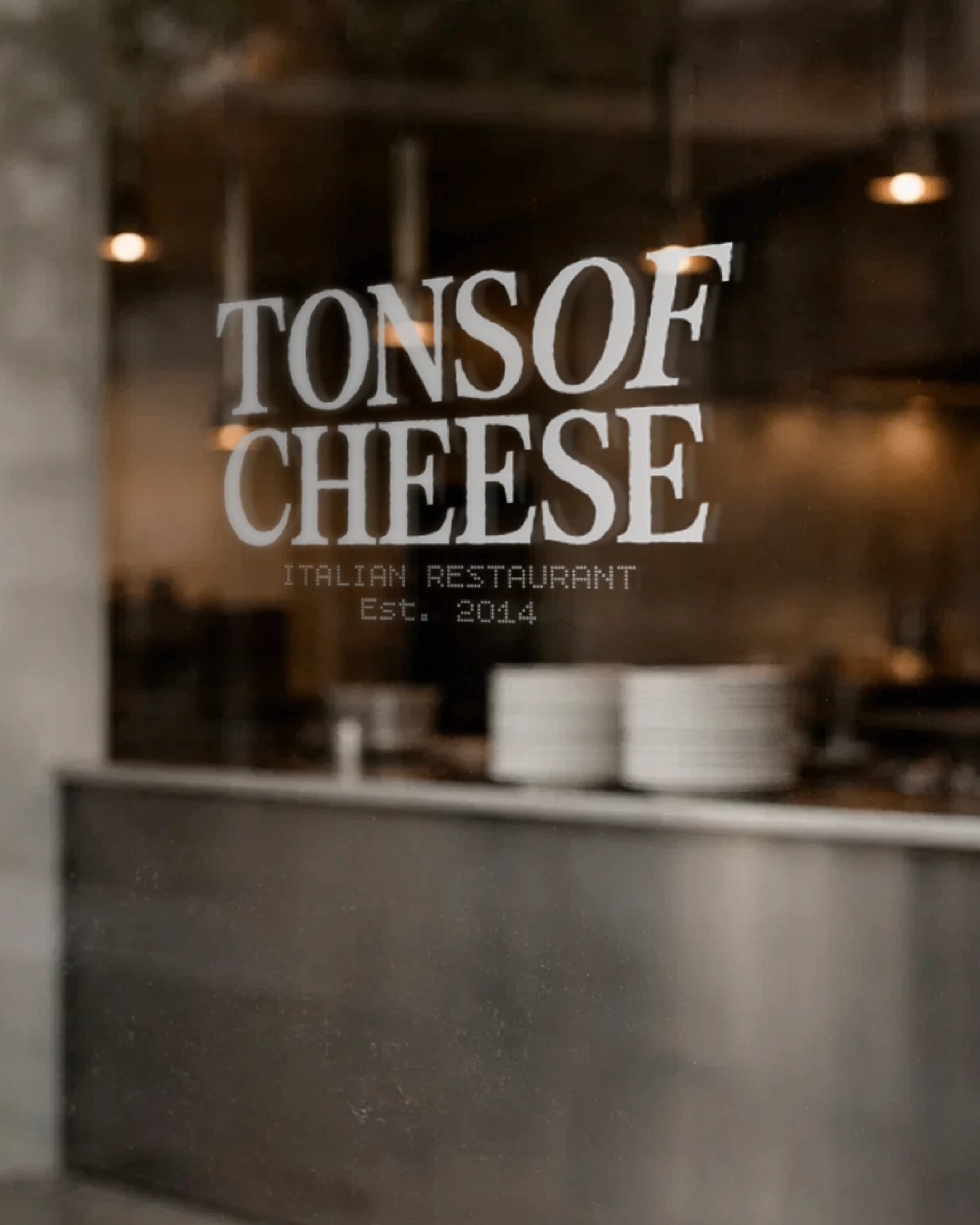 Tons of Cheese - Italian Restaurant — Sara Bautista Studio, image 7