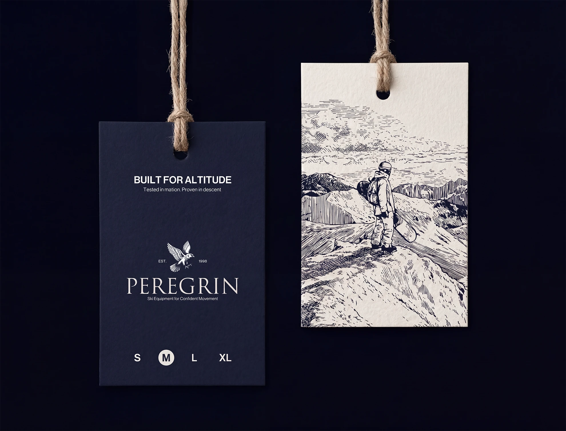 Ski equipment brand identity | PEREGRIN — Olesia Stupiak, image 7