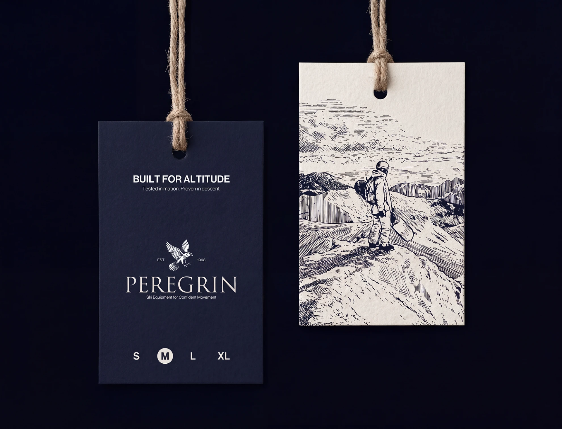 Ski equipment brand identity | PEREGRIN — Olesia Stupiak, image 7