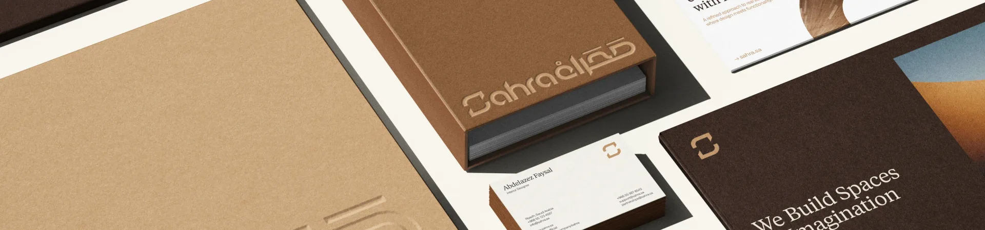 Sahra Development: FAST Studio's Identity for a Desert Real Estate Company