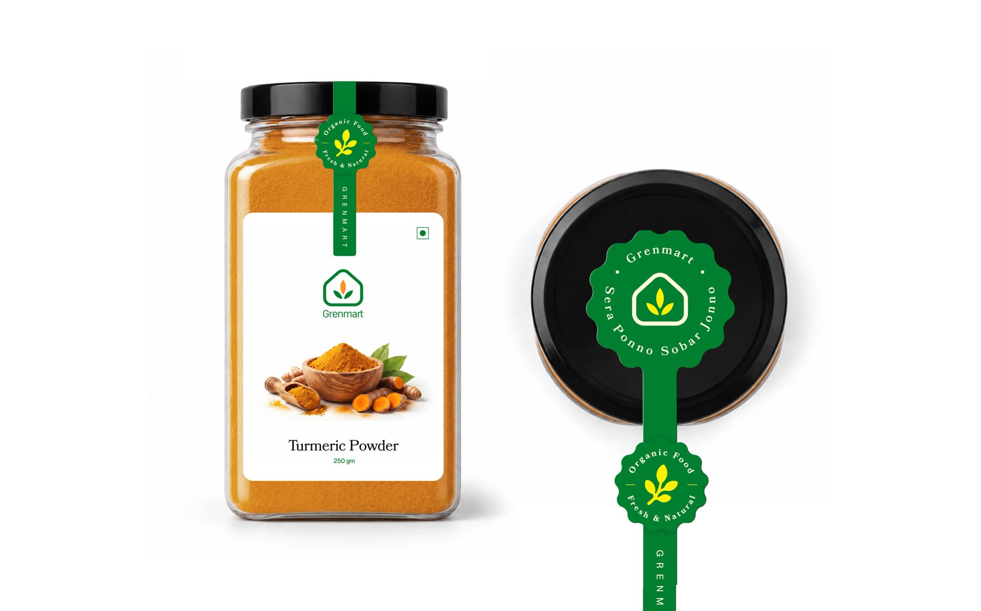 Organic Food & Grocery Brand Identity — Tamim Islam, image 25