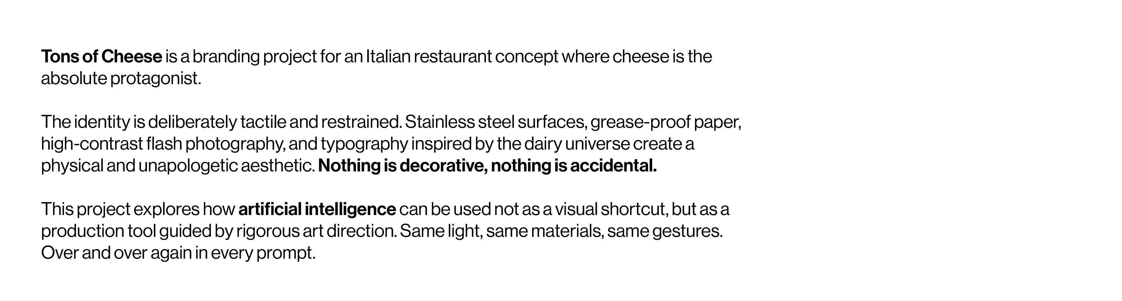 Tons of Cheese - Italian Restaurant — Sara Bautista Studio, image 3