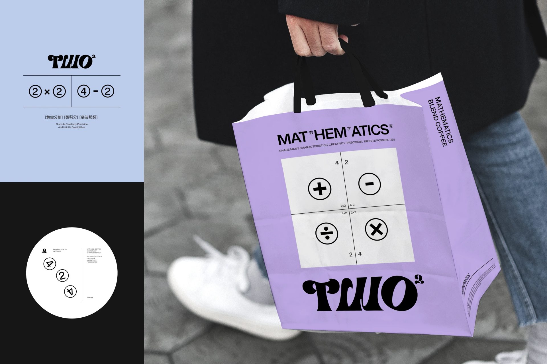 TWO的二次方 | 数学家咖啡品牌视觉设计 — lolo yao, image 25