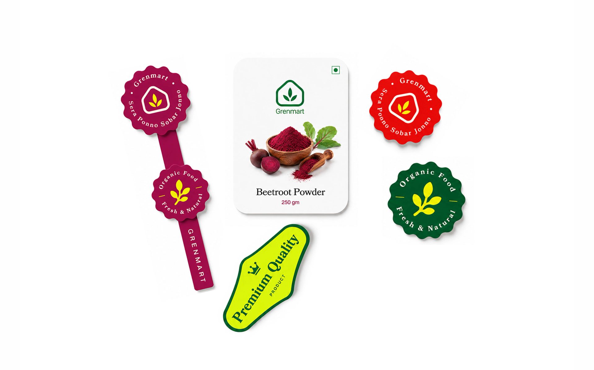 Organic Food & Grocery Brand Identity — Tamim Islam, image 31