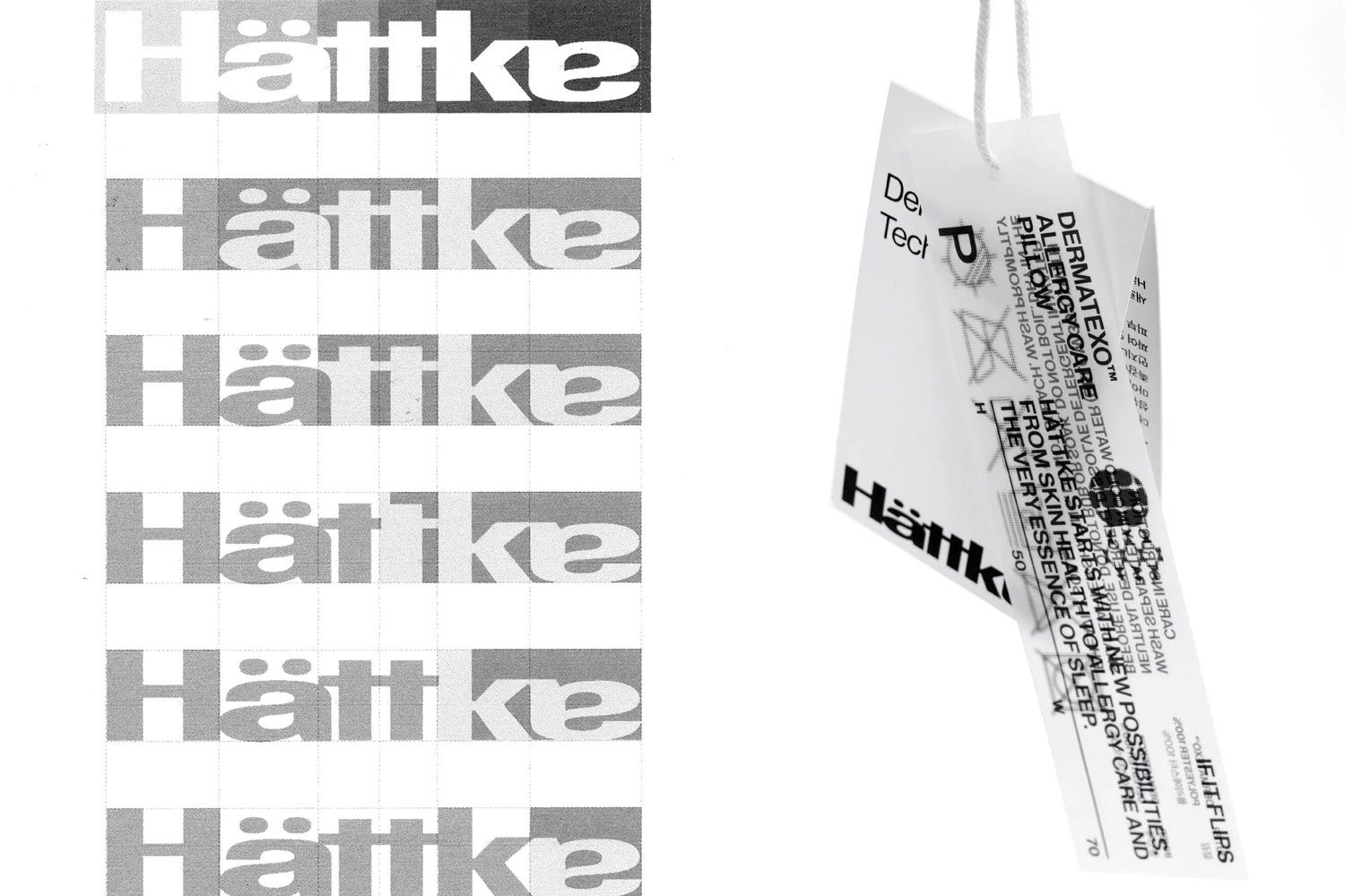 Hättke: Triangle Studio's Identity for a Skincare Bedding Brand