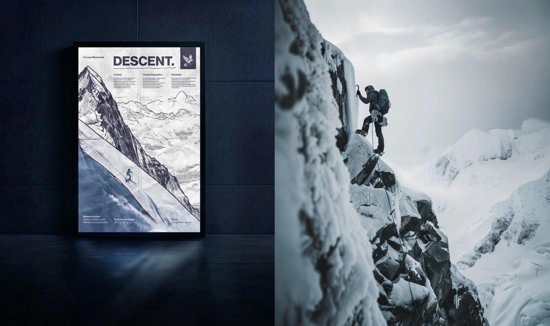 Ski equipment brand identity | PEREGRIN — Olesia Stupiak, image 8