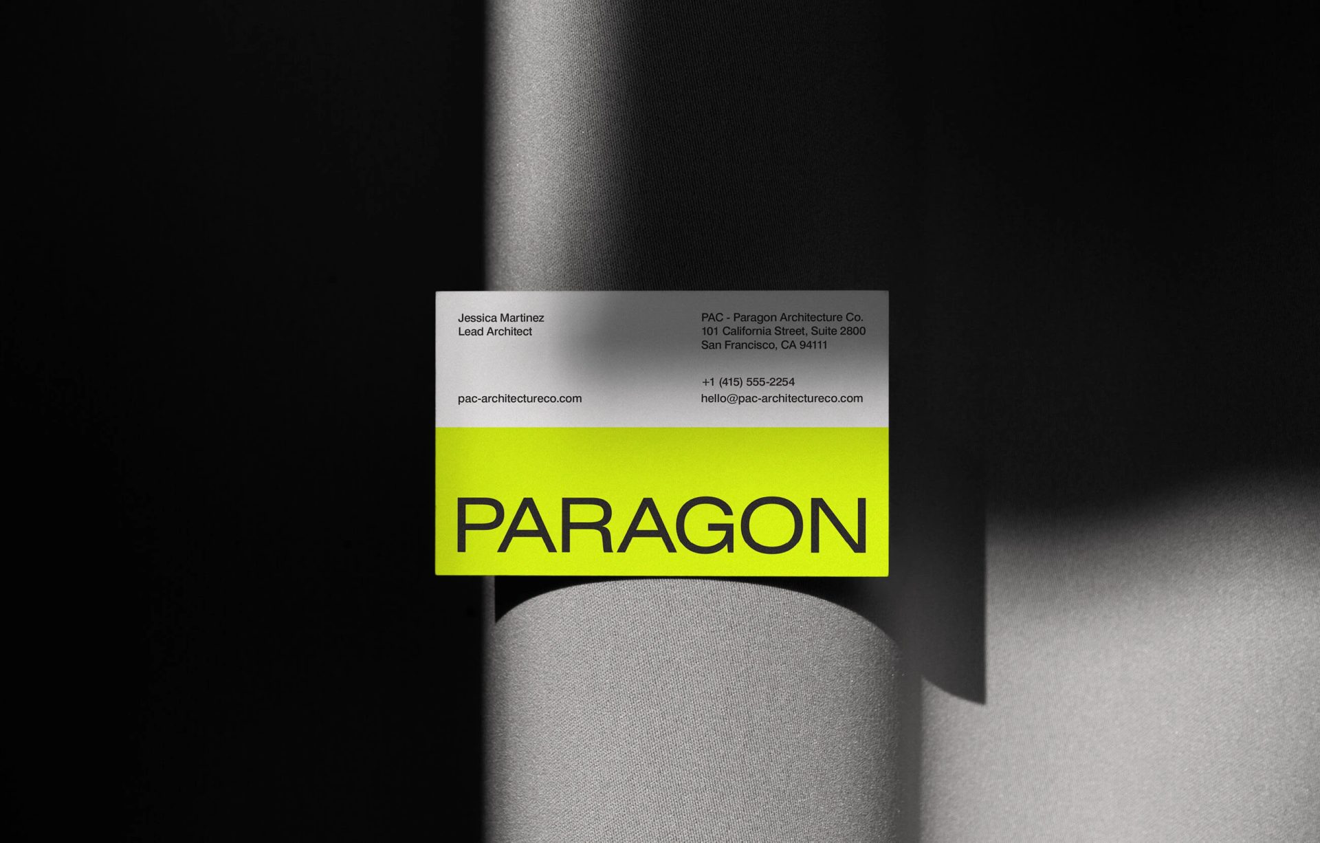 Paragon Architecture | Brand Identity — Numinous Agency®, image 1