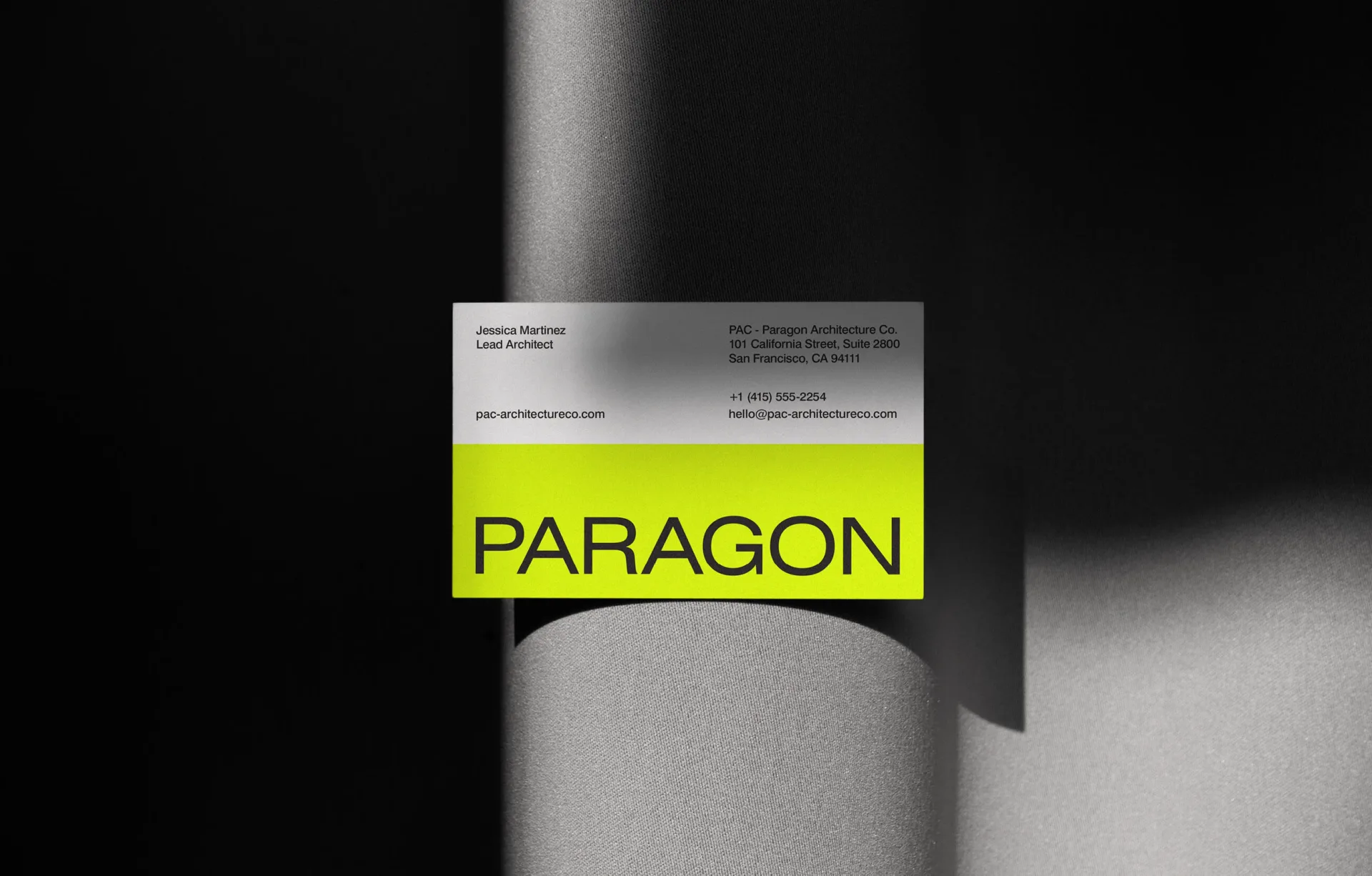 Paragon Architecture | Brand Identity — Numinous Agency®