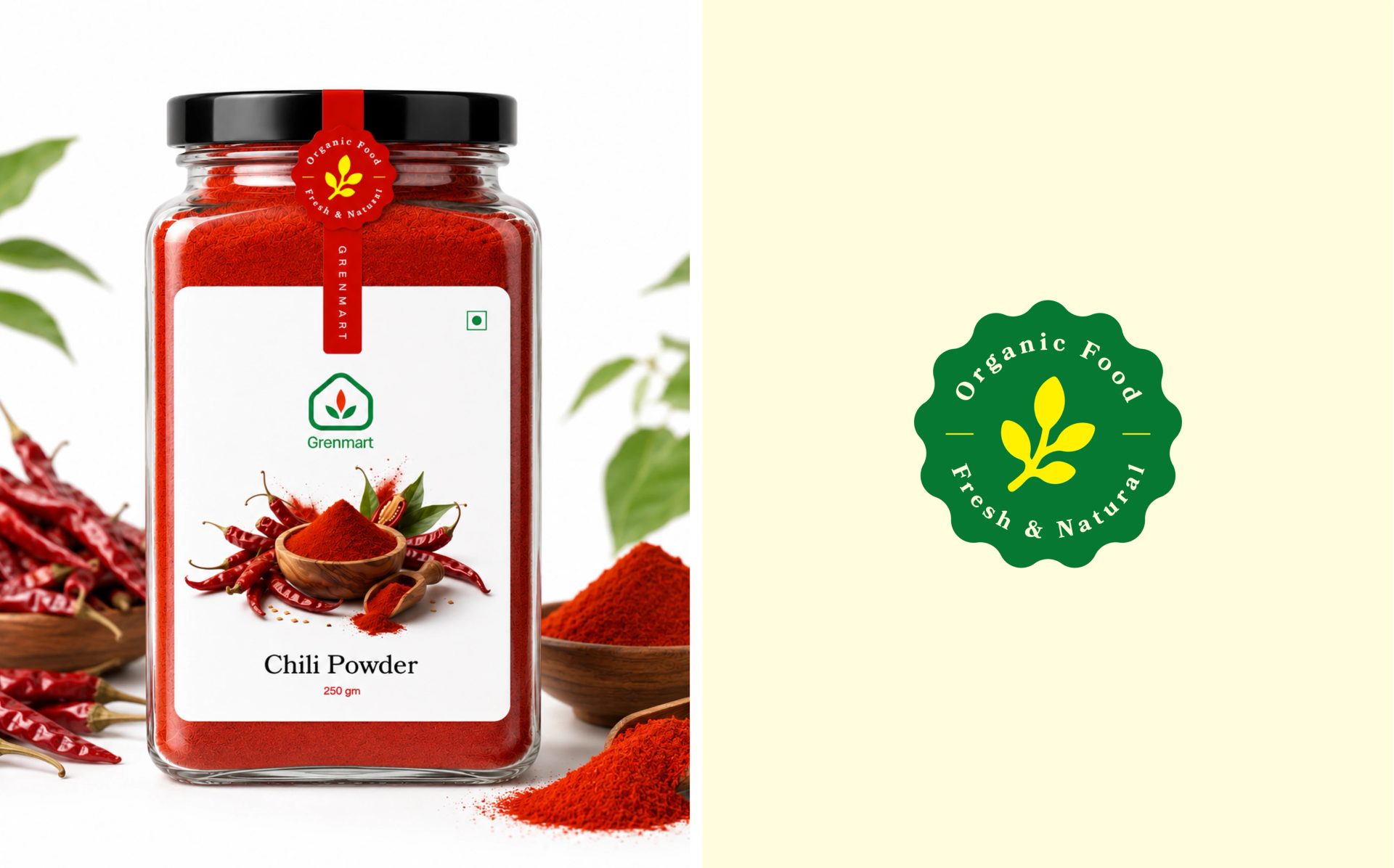 Organic Food & Grocery Brand Identity — Tamim Islam, image 21
