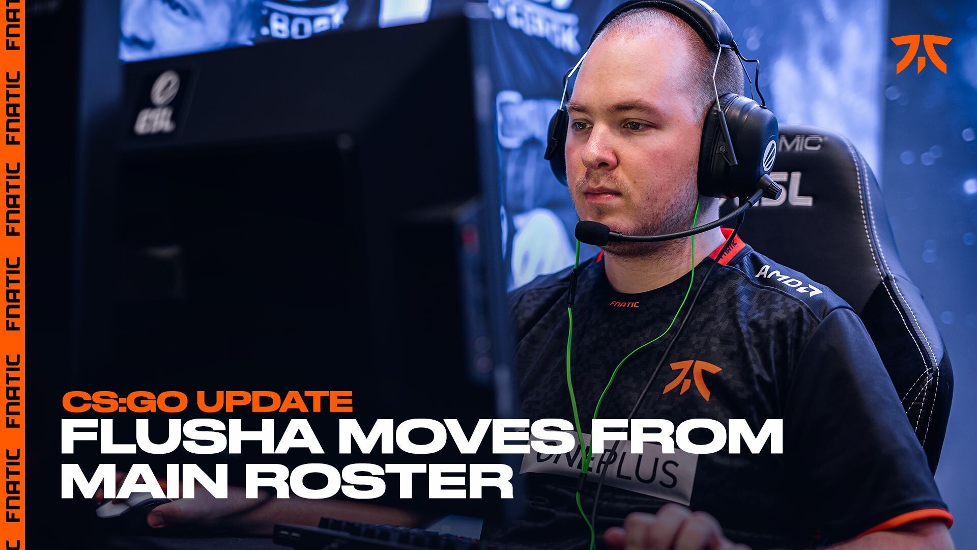 Flusha Moves To Inactive Cs Go Roster Fnatic