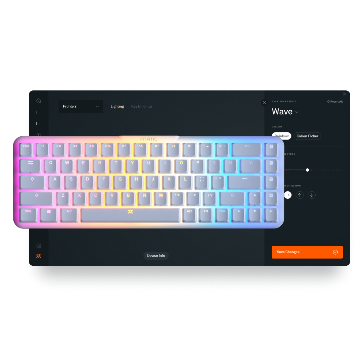 Streak 65 LP Ultra-Fast Low-Profile Gaming Keyboard (White