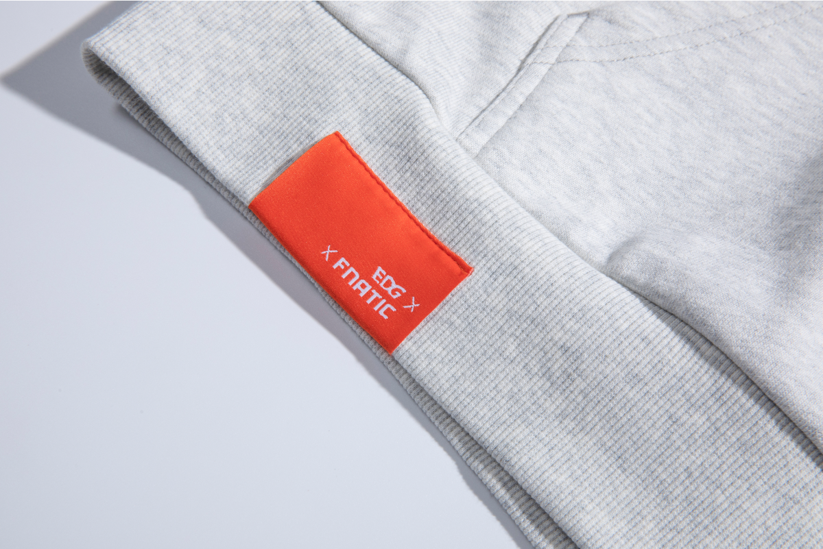 EDG x Fnatic Hoodie, Grey - Fnatic
