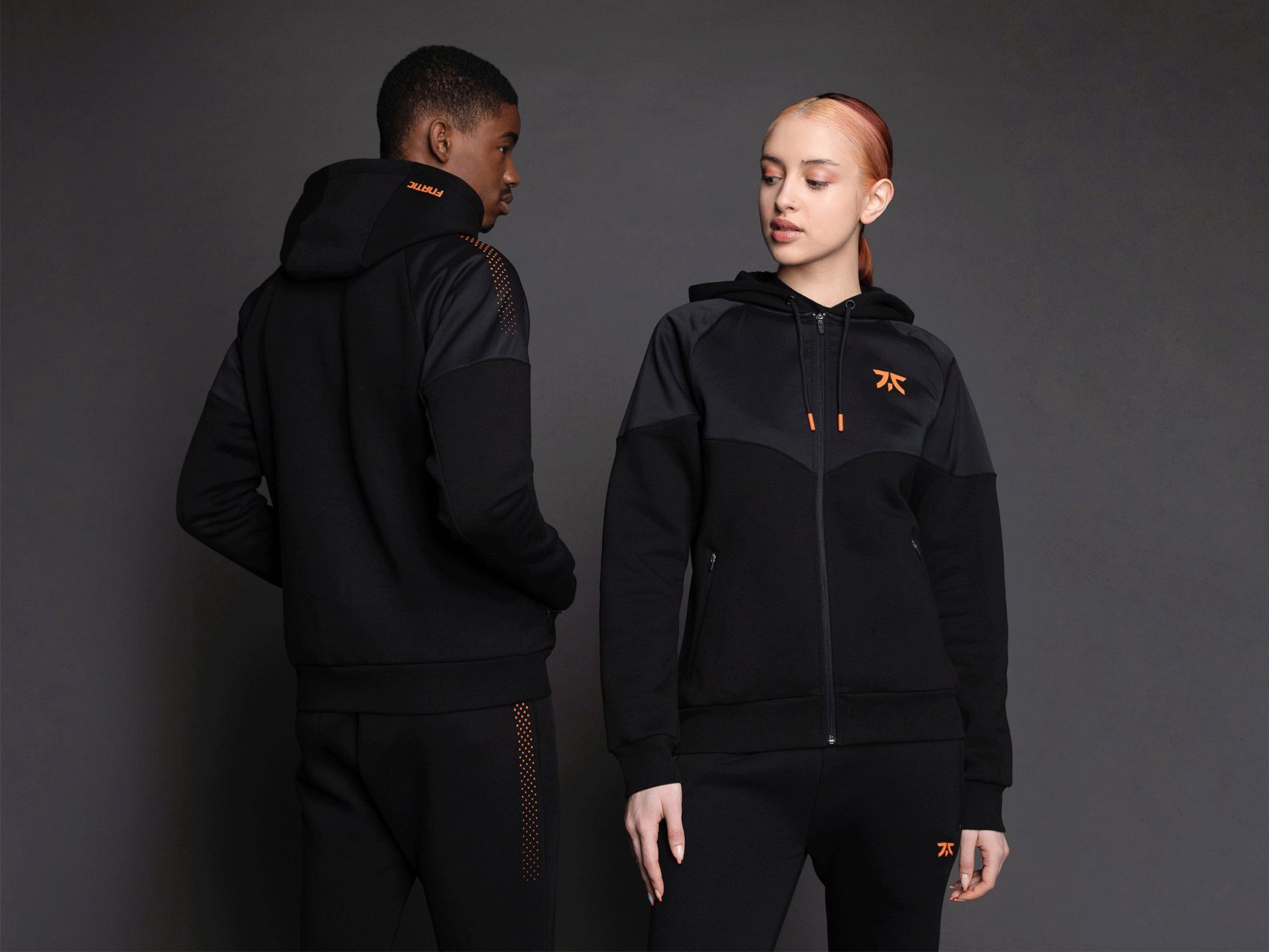 Fnatic 2021 Zipped Training Hoodie - Black | Fnatic Shop - Fnatic