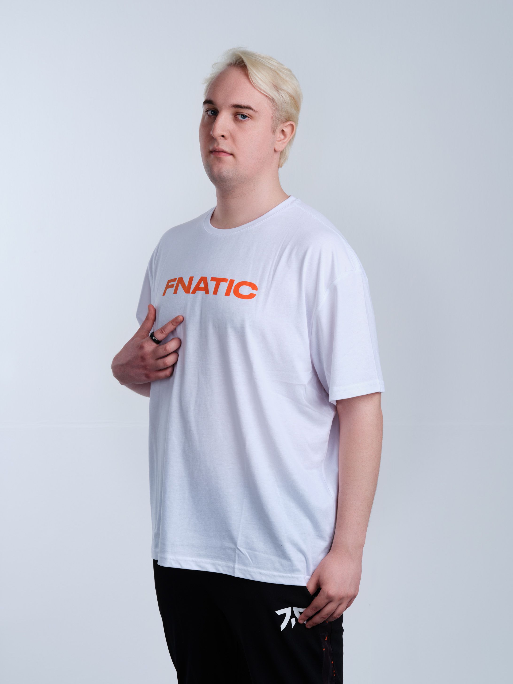 Crest White Tee - Fnatic