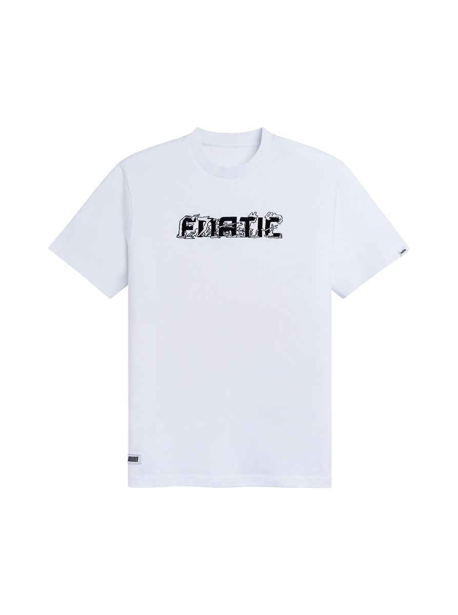 2025 Fnatic x FullLife Base T-Shirt, White - Fnatic