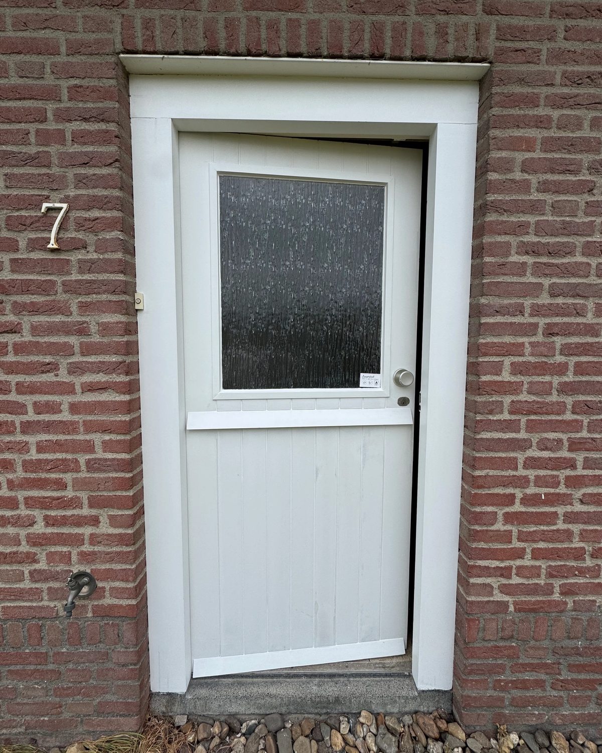 Before and after comparison - Voor
