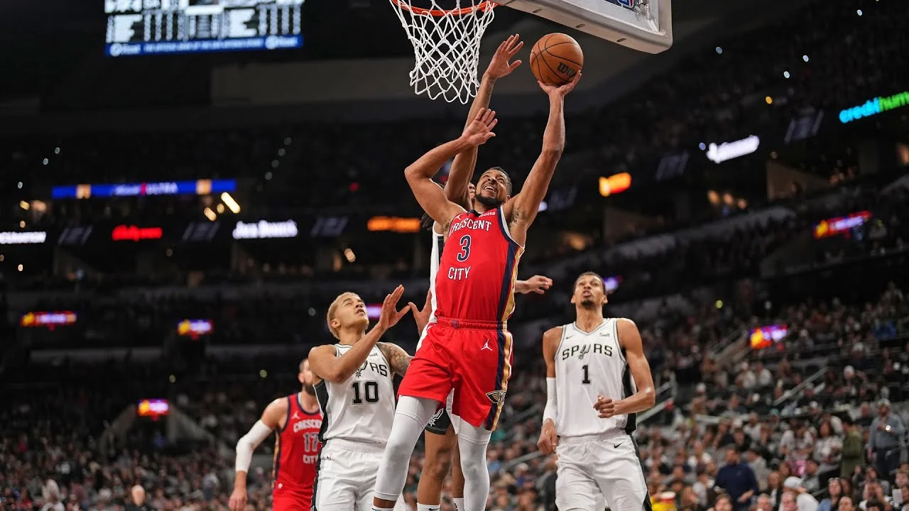 Pelicans rout Spurs; set franchise record for 3-pointers