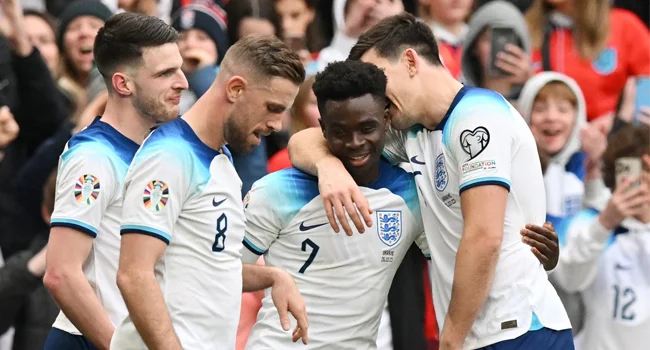 Saka Out Of England's Euro 2024 Qualifier Against Italy
