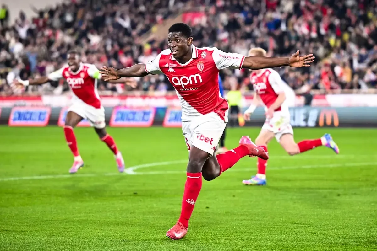 AS Monaco 2-1 OGC Nice: Monaco complete comeback victory over Nice to halt PSG's title celebrations