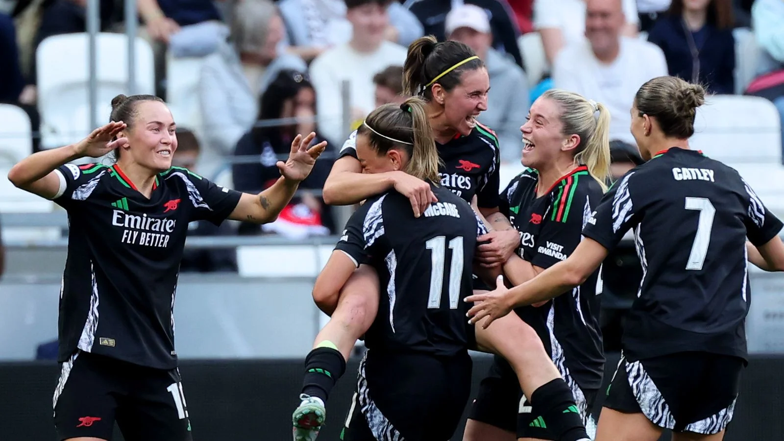Arsenal stun Lyon to reach First Women’s Champions League Final in 18 Years